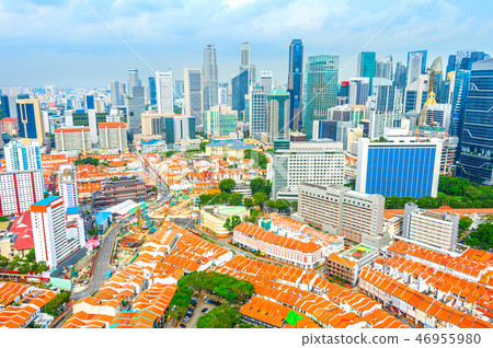 Singapore downtown of modern architecture Singapore downtown of modern architecture 46955980