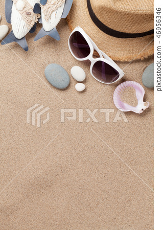 Travel vacation background concept 46956346