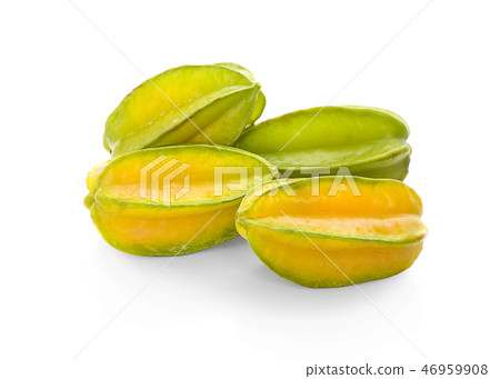 Star apple on white background 46959908