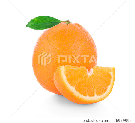 orange isolated on white background 46959993
