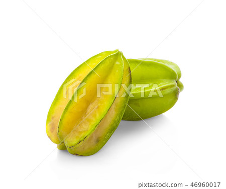 Star apple on white background 46960017