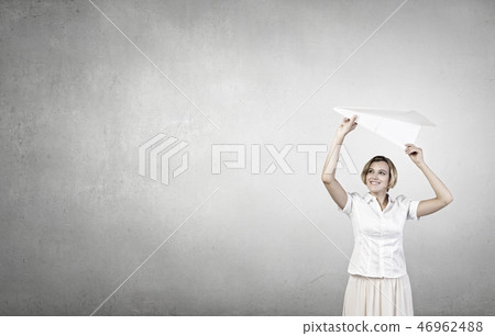 She is adult but still feeling playful She is adult but still feeling playful 46962488