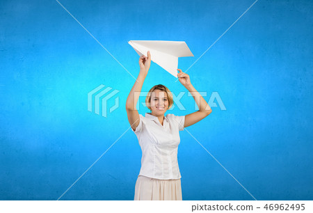 She is adult but still feeling playful She is adult but still feeling playful 46962495