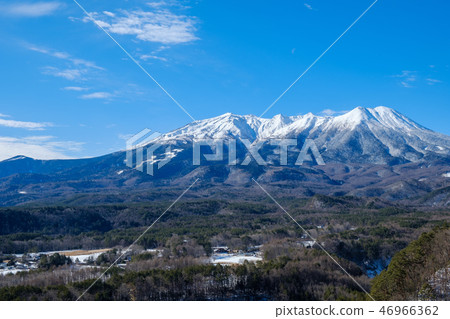 Mt. Otakeyama的冠從Kuma Pass看 46966362