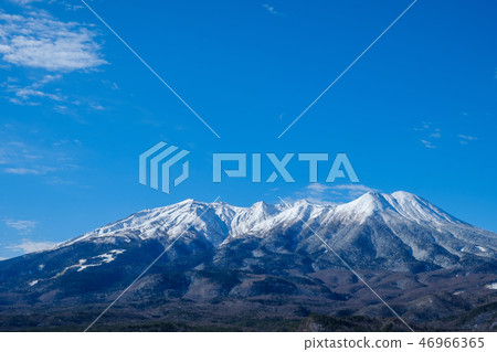 Mt. Otakeyama的冠從Kuma Pass看 46966365