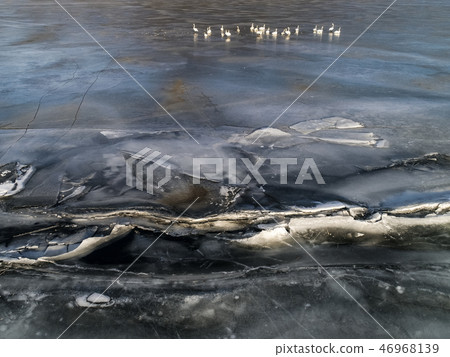 Ice and swallow 46968139