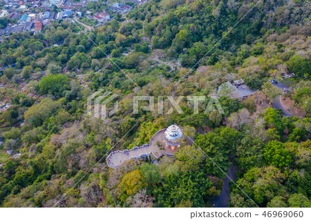 aerial top view of Khao Rang viewpoint Phuket 46969060