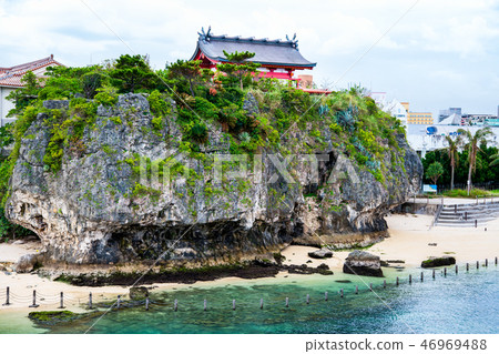 Naha City, Okinawa Prefecture, Nakami, and Kamijo Beach Naha City, Okinawa Prefecture, Nakami, and Kamijo Beach 46969488