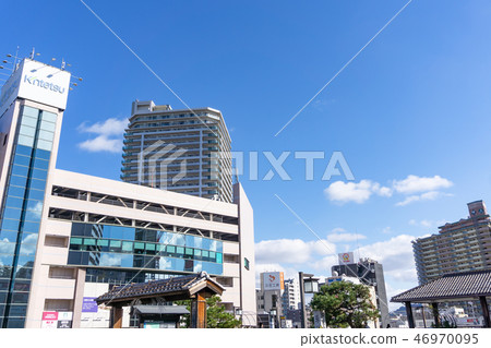 Scenery in front of Kusatsu Station Scenery in front of Kusatsu Station 46970095