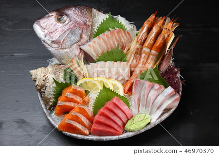 The appearance of the sea bream The appearance of the sea bream 46970370
