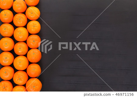 Tangerine background black background Tangerine background black background 46971156