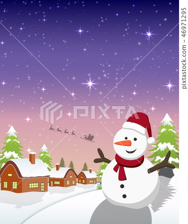 Vector illustration of Merry christmas typography Vector illustration of Merry christmas typography 46971295