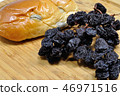 Raisin and raisin bread 46971516
