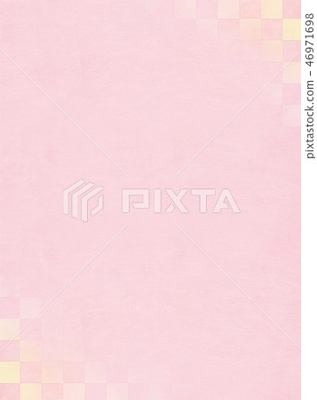 Japanese - Japanese style - Japanese Pattern - Background - Washi - Spring - Pink 46971698