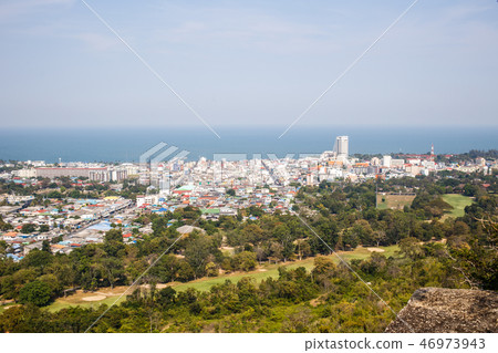 View of the city from the view point of Hua Hin 46973943