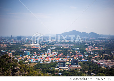 View of the city from the view point of Hua Hin 46973949