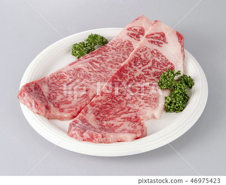 Loin steak meat Loin steak meat 46975423