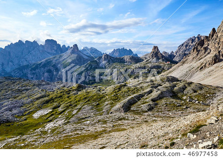 Sexten Dolomites mountains Sexten Dolomites mountains 46977458