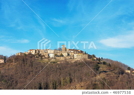 Sommocolonia village Lucca province Tuscany Italy Sommocolonia village Lucca province Tuscany Italy 46977538