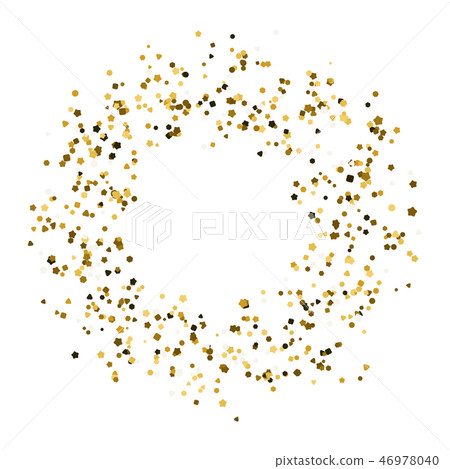 Glitter round frame. Glitter round frame. 46978040