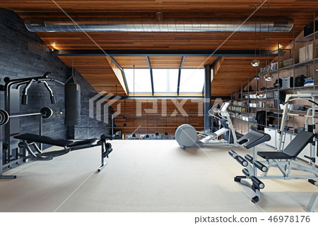 Attic gym 2024 ideas