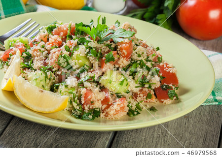 Tabbouleh salad with couscous Tabbouleh salad with couscous 46979568