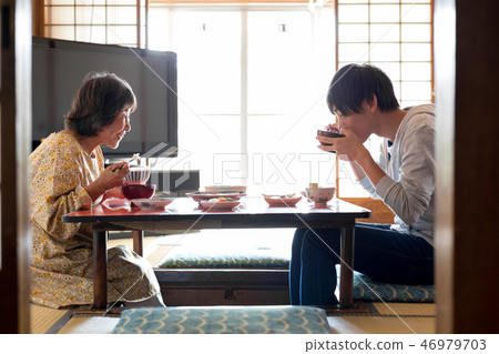 Grandma and Grandson Grandma and Grandson 46979703