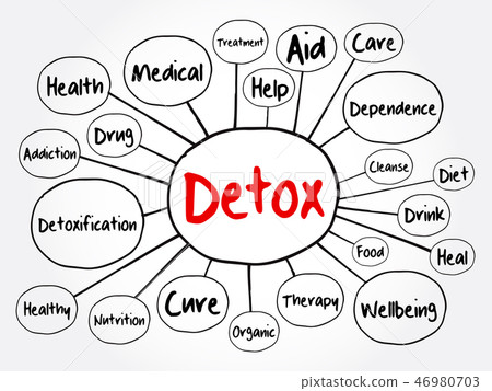 DETOX mind map flowchart 46980703