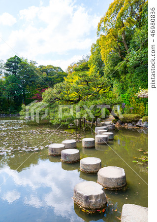 Heian Jing Jin Jin Qiao Long Bridge (Kyoto Prefecture Sakyo-ku, Kyoto Prefecture) April 2017 46980836