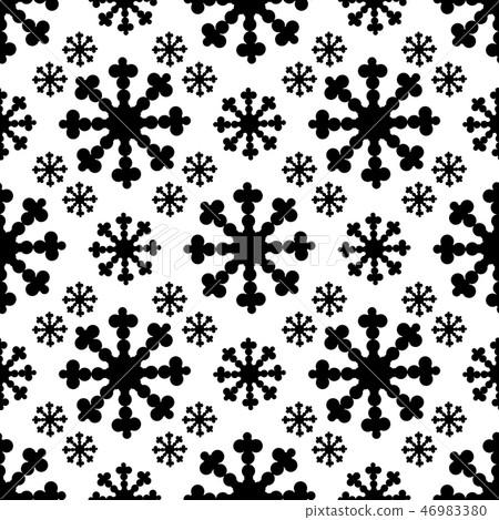 seamless pattern with big flake. vector seamless pattern with big flake. vector 46983380