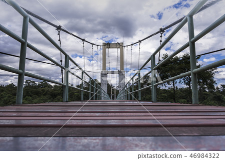 Suspension bridge Suspension bridge 46984322