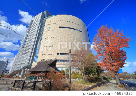 Osaka history museum under fine weather Osaka history museum under fine weather 46984355