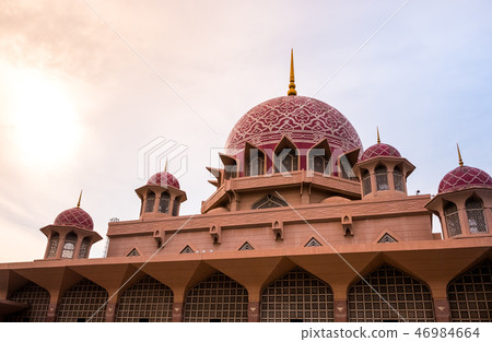 Putra Mosque or known as Pink mosque malaysia Putra Mosque or known as Pink mosque malaysia 46984664