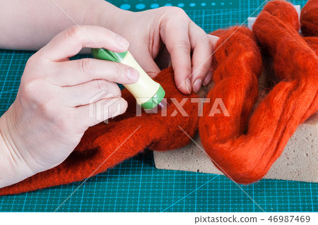craftsman binding fibers with felting punch craftsman binding fibers with felting punch 46987469