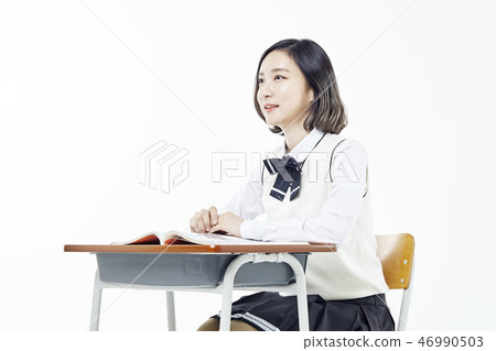 中學生,高中生,學生,教育 中學生,高中生,學生,教育 46990503