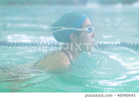 pool, pools, female 46990645