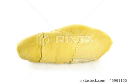 Durian on white background 46991160