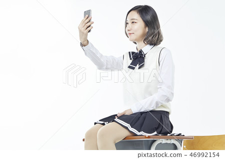 中學生,高中生,學生,教育 中學生,高中生,學生,教育 46992154