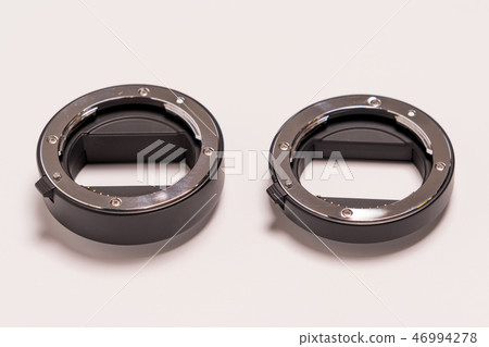 ring macro extension tube on white background 46994278