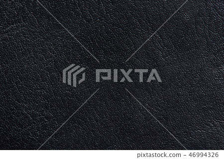 Macro of black leather 46994326
