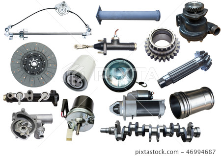 Auto spare parts car on 46994687