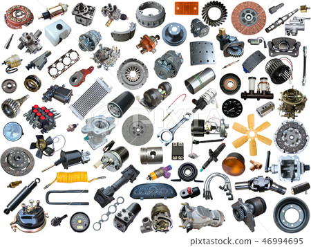 Auto spare parts car on 46994695