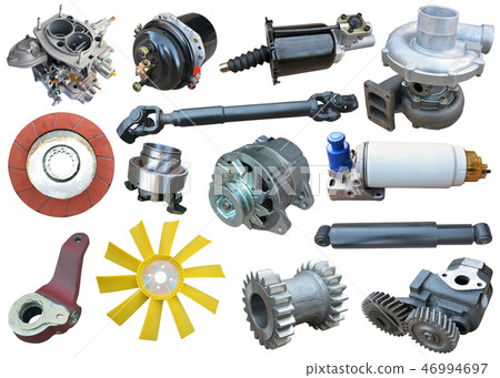 Auto spare parts car on 46994697