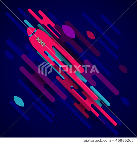 Modern sport colorful vector illustration with football ball. Modern sport colorful vector illustration with football ball. 46996265
