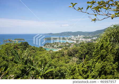 The landscape of the island of Phuket Thailand. Day 20 December 2018 The landscape of the island of Phuket Thailand. Day 20 December 2018 46997957