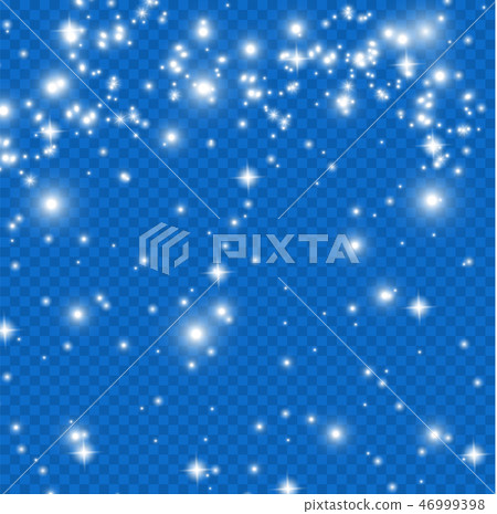 Christmas flash dust. Vector illustration. 46999398