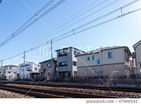 Residential area along the track 47000542