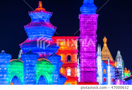 Harbin International Ice and Snow Festival，China 47000632