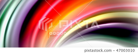 Smooth liquid blur wave background, color flow concept, illustration Smooth liquid blur wave background, color flow concept, illustration 47003010