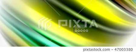 Smooth liquid blur wave background, color flow concept, illustration Smooth liquid blur wave background, color flow concept, illustration 47003380